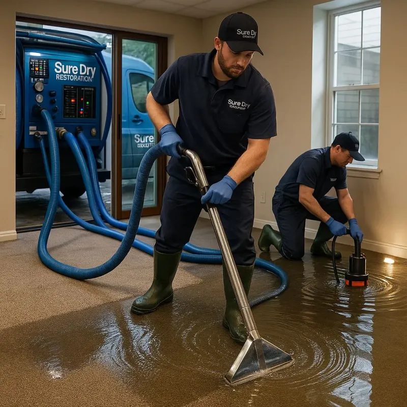 Water Extraction and Removal process in Wenonah, NJ